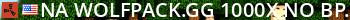 [NA] WOLFPACK.GG 1000x [No BPs | Kits | Shop | TP | VIP] Live Banner 2