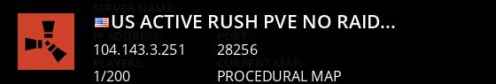 [US] Active Rush PvE No Raid No Decay Live Banner 1