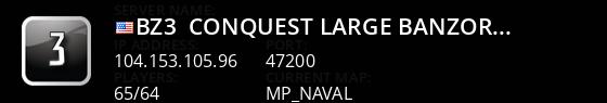 # -bZ3- # CONQUEST LARGE BANZORE.COM Live Banner 1