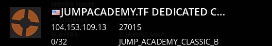 jumpacademy.tf | Dedicated Classic + MGA | US West Live Banner 1