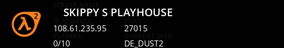 Skippy's Playhouse Live Banner 1