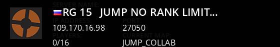 RG #15 - Jump (No rank limit) | Tempus Network Live Banner 1