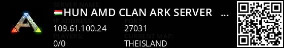 [HUN] amd clan ARK server - (v346.16) Live Banner 1