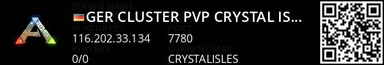 [GER|Cluster|PvP] Crystal Isles - Langzeitserver - (v347.1) Live Banner 1
