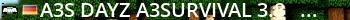 [A3S] DayZ A3Survival 3.8 - WIPED discord.gg/Fn5MeKhn59 Live Banner 2
