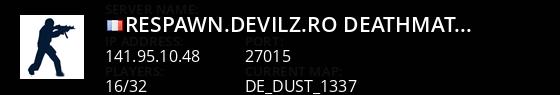 RESPAWN.DEVILZ.RO  [DEATHMATCH CSDM # EVENTS] Live Banner 1