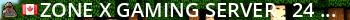 Zone-X Gaming Server - 24/7 Live Banner 2