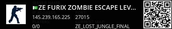 [ ZE ] Furix Zombie Escape [ Level Guns+VipGuns+2xJumps+FastDown ] Live Banner 1