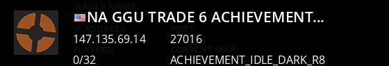 NA| GGU |Trade 6|Achievement Idle Dark| RTD | HLStatsX Live Banner 1