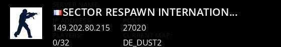> SECTOR > RESPAWN International [Combos][ArmyRanks] 18+ Live Banner 1
