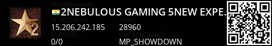 ^2Nebulous Gaming ^5New Experience Server ^1powered by Nebulous Community Live Banner 1