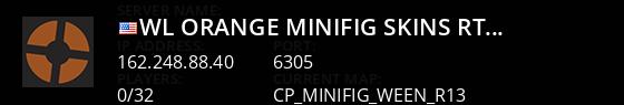 [WL] Orange + Minifig (Skins,RTD,Crits,Grav,Orange,Music) Live Banner 1