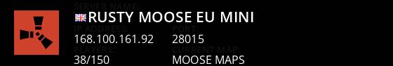 Rusty Moose |EU Mini| Live Banner 1