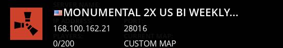 MonuMental 2x US Bi Weekly No Decay 6/18 Live Banner 1