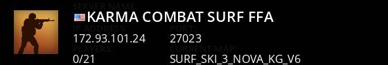 *Karma |COMBAT SURF FFA| Live Banner 1