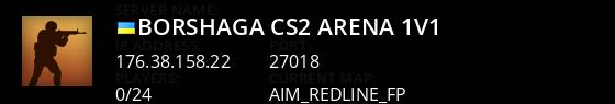 Borshaga CS2 ARENA 1v1 Live Banner 1