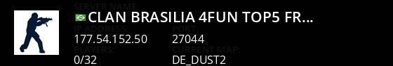 ClaN Brasilia| 4FUN +[ Top5 Free ADMIN + Competitive] | @MaxiGames Live Banner 1
