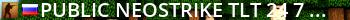 [PUBLIC] NeoStrike TLT 24/7 СКИНЫ !WS !KNIFE !GL Live Banner 2