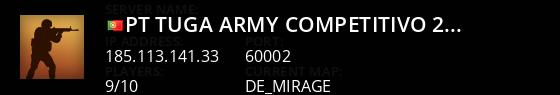 [PT] Tuga Army  Competitivo #2 [Only Mirage] Live Banner 1