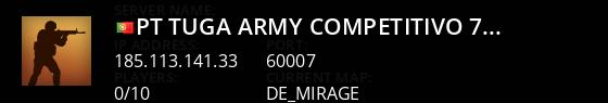 [PT] Tuga Army  Competitivo #7 [Only Mirage] Live Banner 1