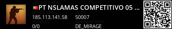    ● [PT] NSLamas | ◆ Competitivo #05 - Mirage ◆ | 2 ANOS NSLAMAS Live Banner 1