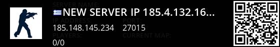 



New Server IP 185.4.132.162:27015


 Live Banner 1