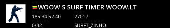 wOOw's [Surf + Timer] woow.lt Live Banner 1