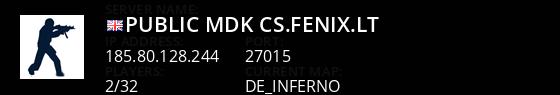 #Public mDk||cs.FeNix.lt Live Banner 1