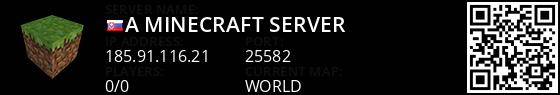 A Minecraft Server Live Banner 1