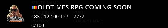 OldTimes RPG | coming soon Live Banner 1