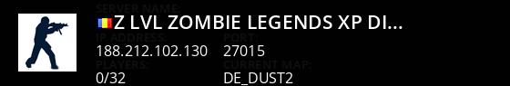 Z-LVL Zombie Legends XP DISCORD: Z-LVL Live Banner 1