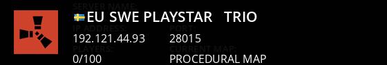 [EU/SWE] Playstar - TRIO Live Banner 1