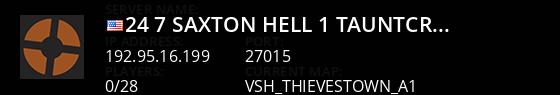  24/7  Saxton Hell #1  [TauntCrits/Amp/Goomba] Live Banner 1