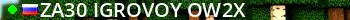[Za30] IGROVOY OW2X Live Banner 2