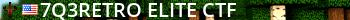 ^7Q3Retro Elite CTF Live Banner 2