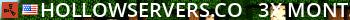 HollowServers.co - 3x Monthly Solo/Duo/Trio/Quad | FULL WIPED Live Banner 2