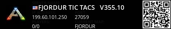 Fjordur Tic-tacs - (v355.10) Live Banner 1