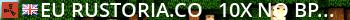 [EU] Rustoria.co - 10x No BPs [Loot+/Shop/Kits] JUST WIPED Live Banner 2