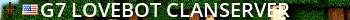 G7 Lovebot Clanserver Live Banner 2