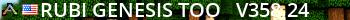Rubi Genesis, Too - (v358.24) Live Banner 2