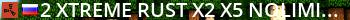 #2_Xtreme_Rust|x2-x5|noLimit|loot|kit|TPR Live Banner 2