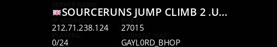 SourceRuns Jump/Climb #2 .uk Live Banner 1
