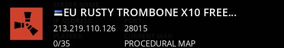 [EU] Rusty trombone [X10|FREE HELIS|KITS|TP] Live Banner 1
