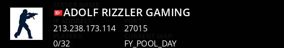 Adolf Rizzler Gaming Live Banner 1