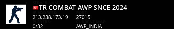 [TR] COMBAT ` AWP SNCE 2024   Live Banner 1