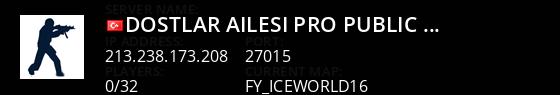  Dostlar Ailesi Pro Public|| REV - HEALBOMB -->  [ Ts3 : dostlarpro ] Live Banner 1