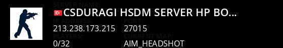 CSDuragi HSDM Server [ HP Bonus + BlueScreen] Live Banner 1