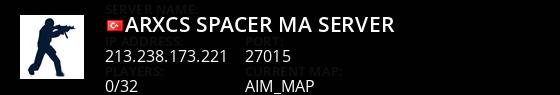 ARXCS | SPACER MA SERVER Live Banner 1