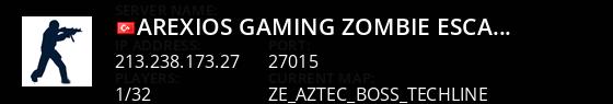 Arexios Gaming | Zombie Escape | ARXCS | OLD UPDATE Live Banner 1