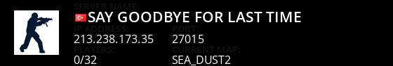 Say goodbye for last time Live Banner 1
